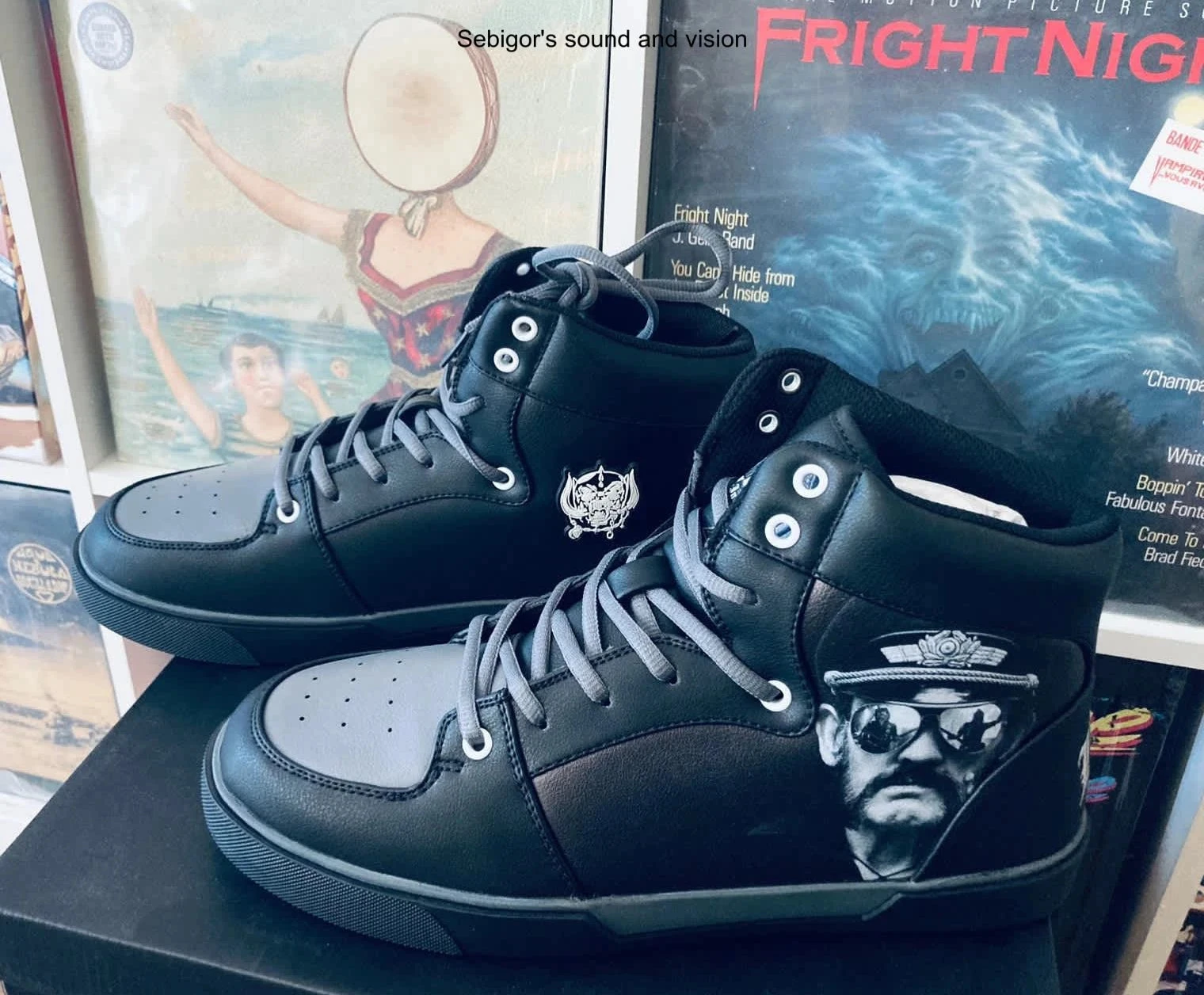 Sneakers montantes Motorhead Lemmy by EMP pointure 43.